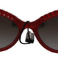 Chic Red Gradient Lens Sunglasses