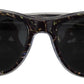 Chic Black Acetate Women's Sunglasses