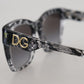 Chic Black Acetate Women's Sunglasses