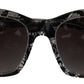 Chic Black Acetate Women's Sunglasses