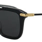 Chic Square Frame Browline Sunglasses