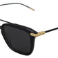 Chic Square Frame Browline Sunglasses
