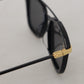 Chic Square Frame Browline Sunglasses