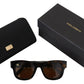 Chic Brown Acetate Sunglasses