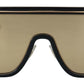 Chic Yellow Acetate Sunglasses for Women