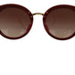 Elegant Brown Gradient Sunglasses