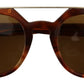 Chic Brown Wayfarer Sunglasses