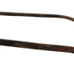 Elegant Unisex Brown Acetate Sunglasses