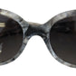 Chic Grey Acetate Designer Sunglasses