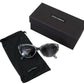 Chic Grey Acetate Designer Sunglasses
