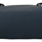 Elegant Blue Leather Work Bag