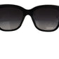 Elegant Gold-Embellished Black Sunglasses