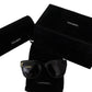 Elegant Gold-Embellished Black Sunglasses
