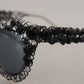 Exquisite Crystal Cat-Eye Sunglasses