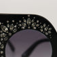 Stunning Crystal-Embellished Sunglasses