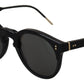 Elegant Black Acetate Women's Sunglasses