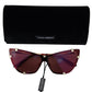 Elegant Cat Eye Bordeaux Sunglasses