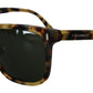 Chic Wayfarer Sunglasses in Havana