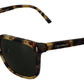 Chic Wayfarer Sunglasses in Havana