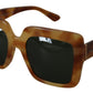 Elegant Havana Camel Sunglasses for Women
