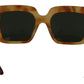 Elegant Havana Camel Sunglasses for Women