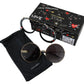 Elegant Black Gold Gradient Sunglasses