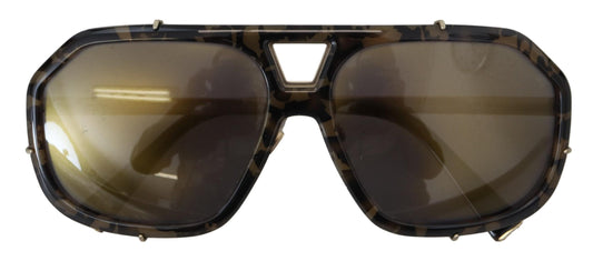 Chic Camo Metal Frame Sunglasses