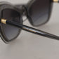 Elegant Grey Gradient Designer Sunglasses