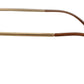 Elegant Brown Acetate Ladies Sunglasses