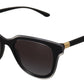 Chic Black Acetate Unisex Sunglasses