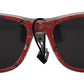 Chic Red Designer Shades for Women