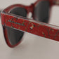 Chic Red Designer Shades for Women
