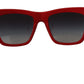 Chic Red and White Polka Dot Sunglasses