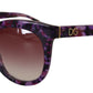 Chic Purple Lens Tortoiseshell Sunglasses