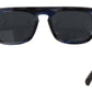 Chic Blue Gradient Sunglasses