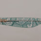 Elegant Blue Lace-Crystal Sunglasses