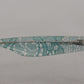 Elegant Blue Lace-Crystal Sunglasses