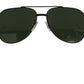 Elegant Metal Grey Green Lens Sunglasses