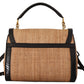 Exotic Python & Lambskin Shoulder Satchel