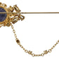 Exquisite Sterling Silver Men's Brooch