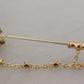 Exquisite Sterling Silver Men's Brooch