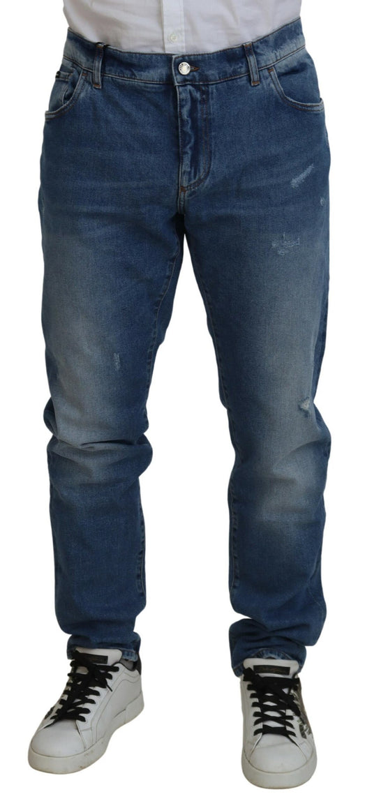 Exquisite Italian Skinny Denim Jeans