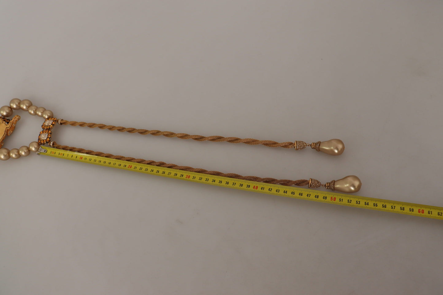 Golden Leopard Beaded Choker Necklace