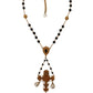 Elegant Charm Cross Necklace in Gold Tone