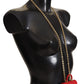 Gold Chain with Red Devotion Pendant