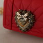 Gold Chain with Red Devotion Pendant
