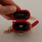 Gold Chain with Red Devotion Pendant