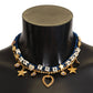 Elegant Charm Beaded Star Necklace