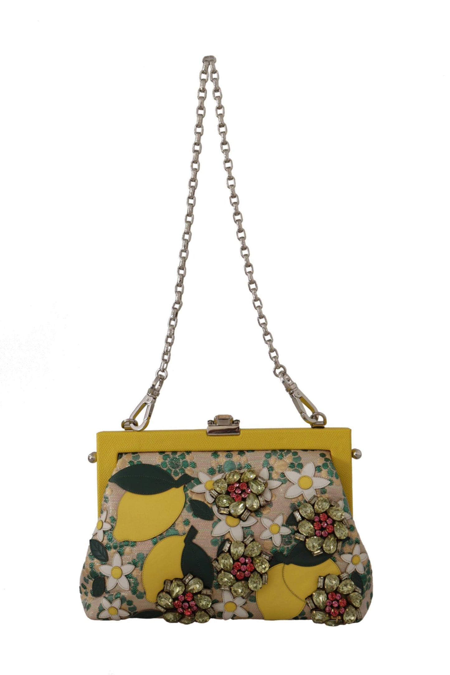 Multicolor Crystal Embellished Evening Bag