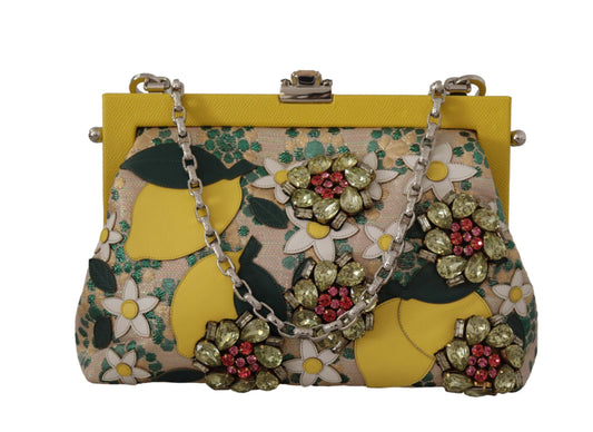 Multicolor Crystal Embellished Evening Bag